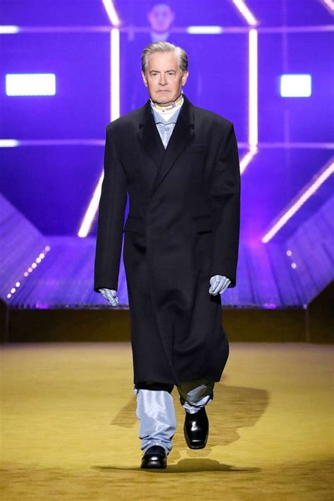 kyle mclachlan prada|kyle maclachlan fashion show.